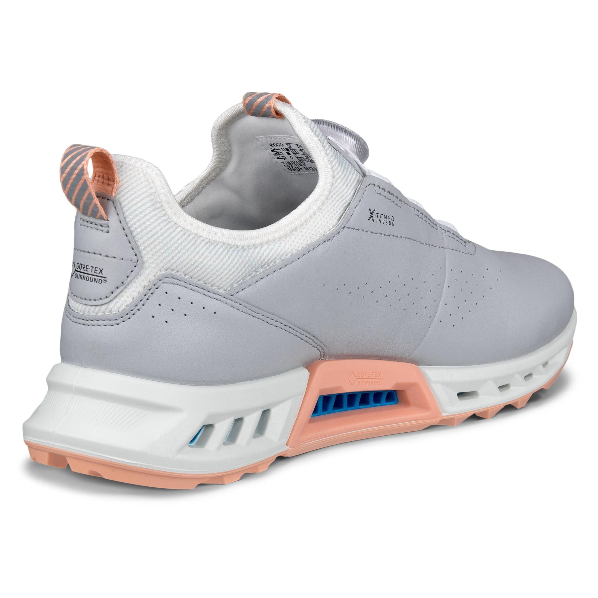 Ecco Biom C4 Boa Gore-Tex Ladies Golf Shoe Concrete